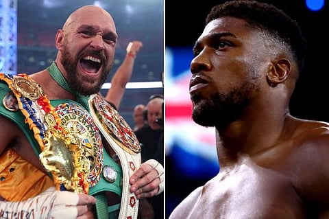 Tyson Fury And Anthony Joshua