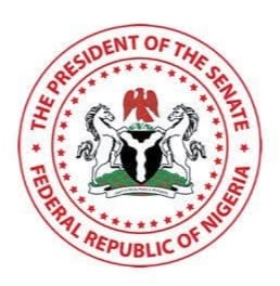 Logo of the senate President. 