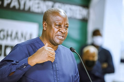 Fmr. president of Ghana, John Dramani Mahama 