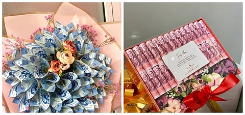 Money bouquet gifts 