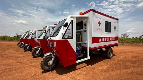 Ambulance tricycle