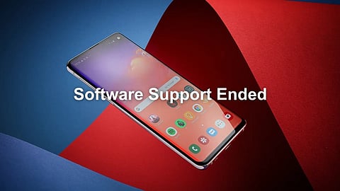 Software support ends for Samsung 