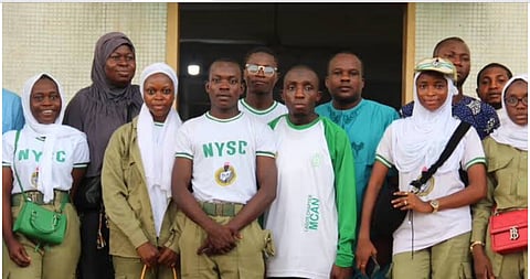 The participants of the two-day conference on leadership training 