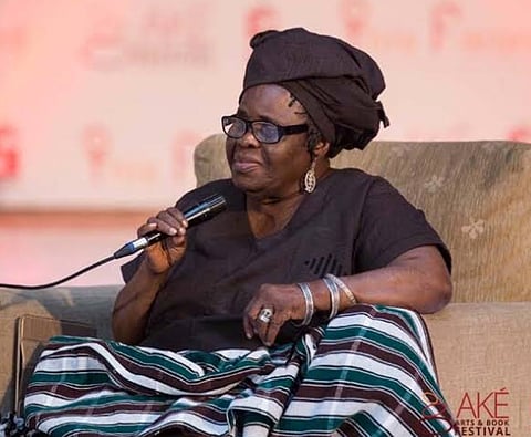 Ama Ata Aidoo, a renowned Ghanaian author