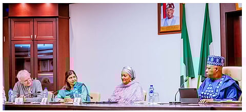 Amina Mohammed , Shettima with other stakeholders
