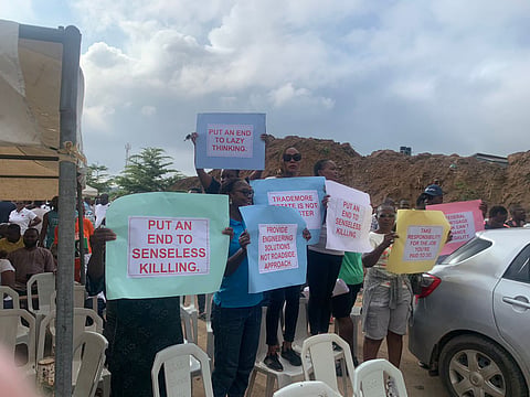 TradeMore protest