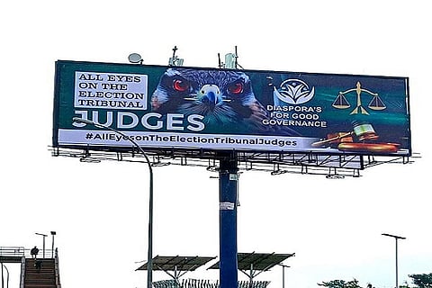 All eyes on the judiciary billboard 