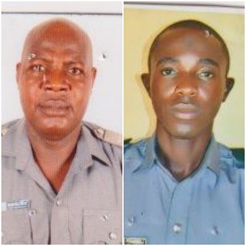 Slain customs officers 