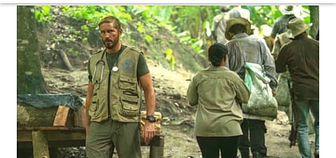 Jim Caviezel in the film