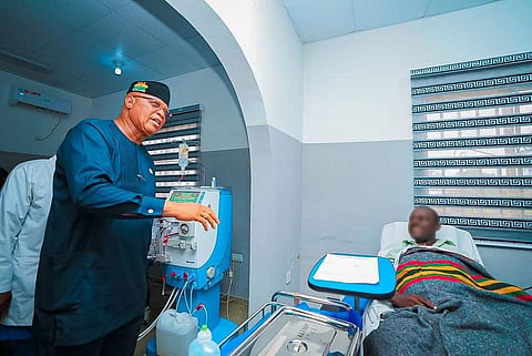 Governor Umo Eno established dialysis centres in Akwa Ibom 