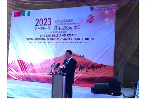 Mr Liu Jiang, Deputy General Manager of CCECC Nigeria Limited