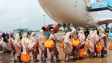 Nigerian Hajj pilgrims 