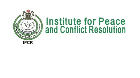 Institute of peace and conflict resolution 