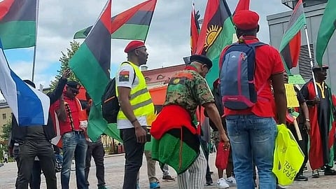 IPOB rally at Lahti, Finland 
