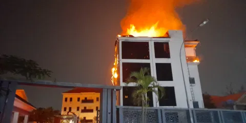 Fire Breaks Out at Focus Holiday Inn, a Popular Hotel in Abuja