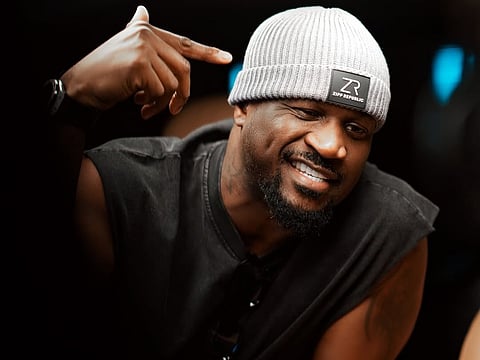 Nigerian music star Peter Obumneme Okoye, widely known as Mr P.