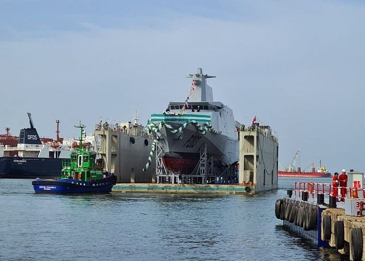 Maritime Security:Nigeria Navy Launches New Offshore Patrol Vessel