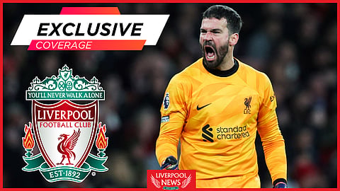 Alisson Becker is the number one for Liverpool