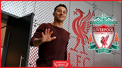 Liverpool midfielder Thiago has been injured this season