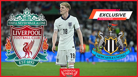 Liverpool are interested in Anthony Gordon from Newcastle