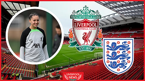 LLiverpool and England forward Mia Enderby