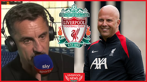 Gary Neville has backed Arne Slot's decision for Liverpool v Ipswich [Credit: Sky Sports]