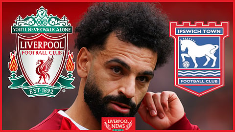Liverpool beat Ipswich 2-0 thanks to Mohammed Salah