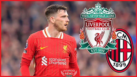 Andy Robertson misses out in Liverpool confirmed XI v AC Milan [Credit: Imago]