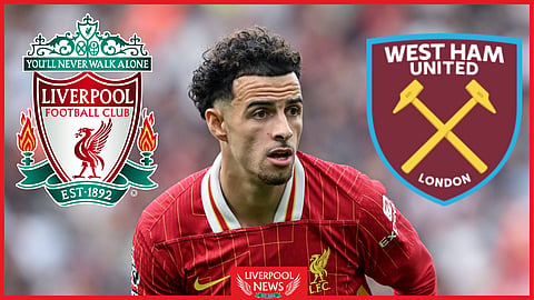 Curtis Jones was excellent for Liverpool v West Ham United [Credit: Imago]