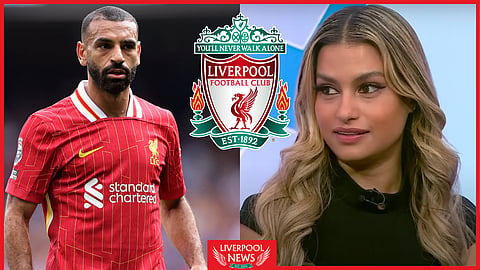 Melissa Reddy shares Mohammed Salah update at Liverpool [Credit: Sky Sports YouTube]