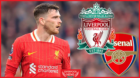 Andy Robertson was poor for Liverpool v Arsenal [Credit: Imago]