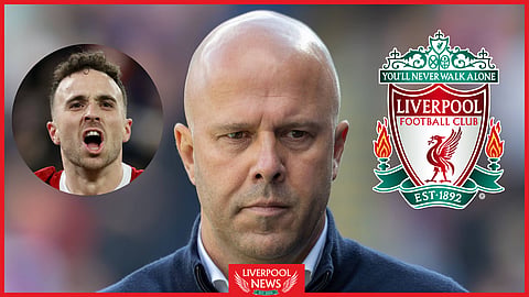 Arne Slot has provided an update on Diogo Jota at Liverpool [Credit: Imago]