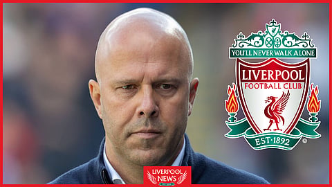 Liverpool manager Arne Slot will not be happy with the latest Opta Anaylst supercomputer prediction. [Credit: Imago]