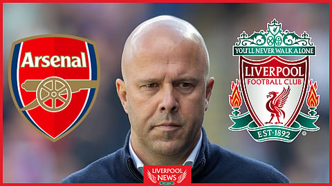 Arne Slot will take his Liverpool side to face Arsenal on Sunday [Credit: Imago]
