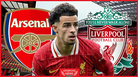 Curtis Jones is expected to start for Liverpool v Arsenal [Credit: Imago]