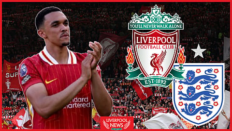 Liverpool star Trent Alexander-Arnold was 'stunning' for England [Credit: Imago]