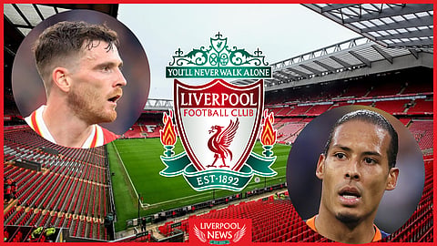 Virgil van Dijk and Andy Robertson are expected to miss out for Liverpool v Brighton [Credit: Imago]