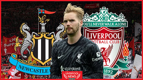 Caoimhin Kelleher could be set to leave Liverpool with Newcastle interested (Credit: Imago)