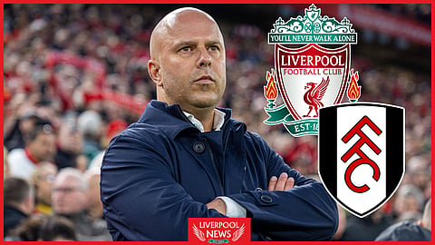 Liverpool boss Arne Slot provided an injury update ahead of the Fulham clash (Credit: Imago)