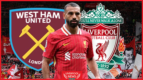 Mohamed Salah stole the show for Liverpool v West Ham United [Credit: Imago]