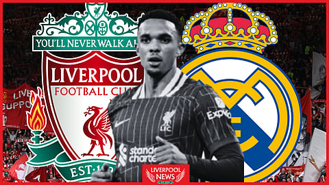 Liverpool star Trent Alexander-Arnold is wanted by Real Madrid (Credit: Imago)