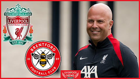 Liverpool manager, Arne Slot (Credit: Imago).