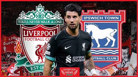 Liverpool supporters loved what Dominik Szoboszlai did v Ipswich Town [Credit: Imago]