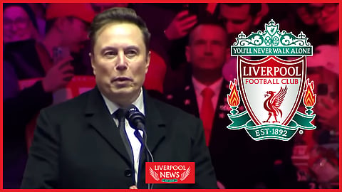 Liverpool supporters make their voice heard on Elon Musk [Credit: NBC News]