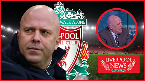 Andy Gray took exception to Liverpool boss Arne Slot's team selection v Ipswich (Credit: Imago/beIN Sports)