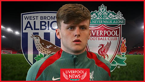 Liverpool loanee Ben Doak scored a great goal against West Brom (Credit: Imago)