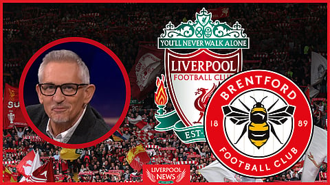 Gary Lineker agreed with Brentford boss Thomas Frank's comments after the Liverpool game (Credit: BBC MOTD)