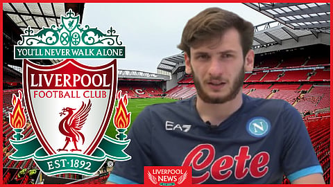 Liverpool are interested in Napoli star Kvicha Kvaratskheklia (Credit: SSC Napoli on youtube)