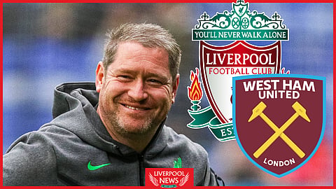 Matt Beard gave a huge Liverpool injury update ahead of the West Ham game (Credit: Imago)