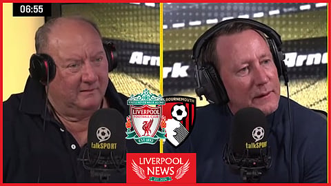 Ray Parlour has shared his thoughts on the upcoming clash between Liverpool and Bournemouth [Credit: talkSPORT].